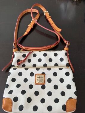 DOONEY & BOURKE AUTH CROSSBODY POLKA DOTS